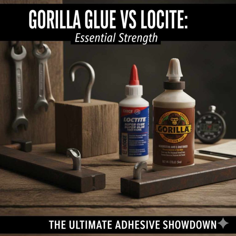 Gorilla Glue vs Loctite