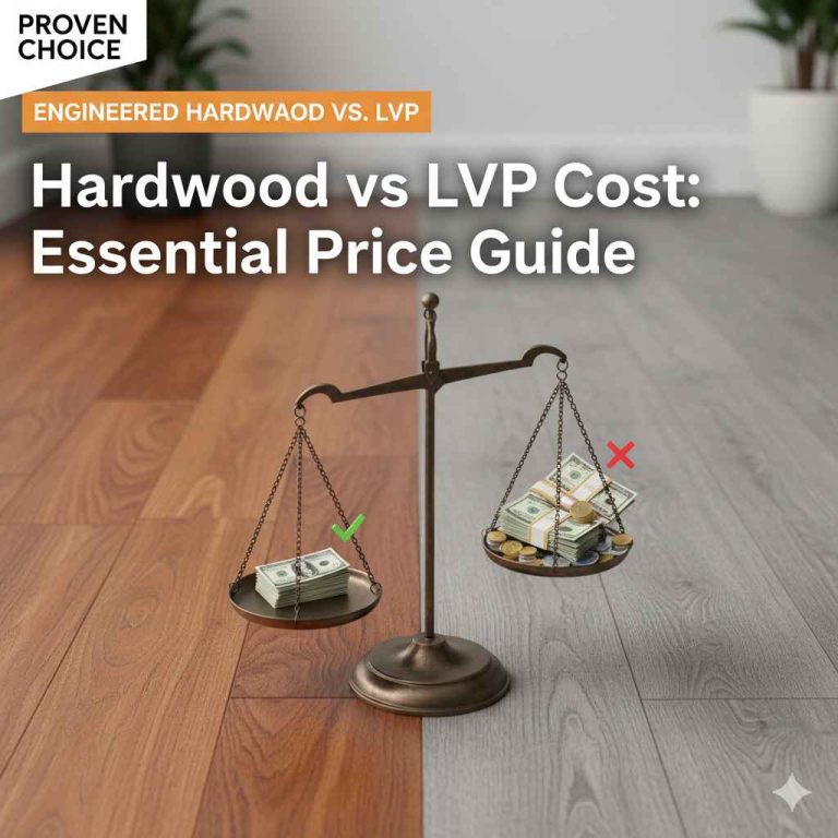 Hardwood vs LVP Cost