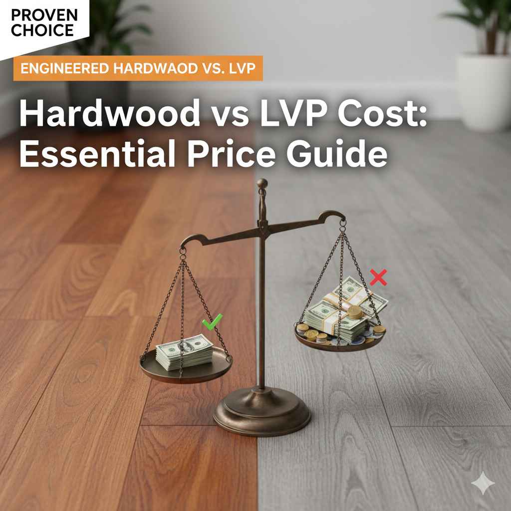Hardwood vs LVP Cost
