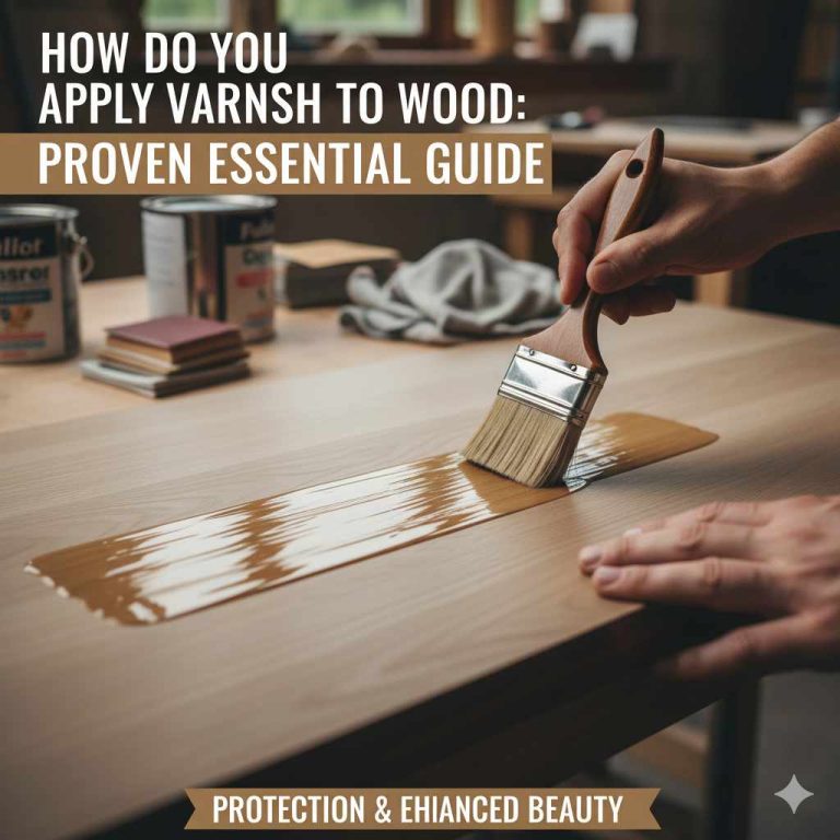 How Do You Apply Varnish to Wood