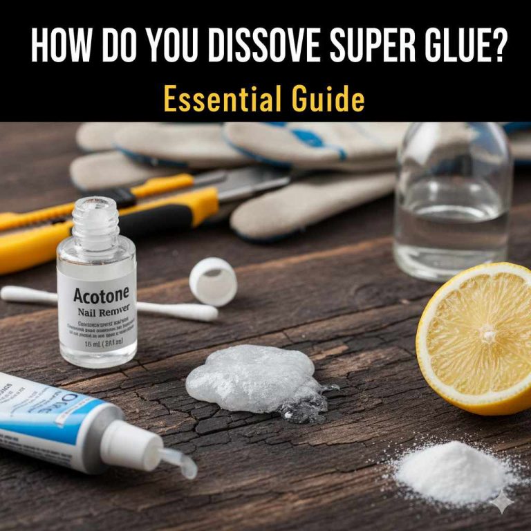 How Do You Dissolve Super Glue