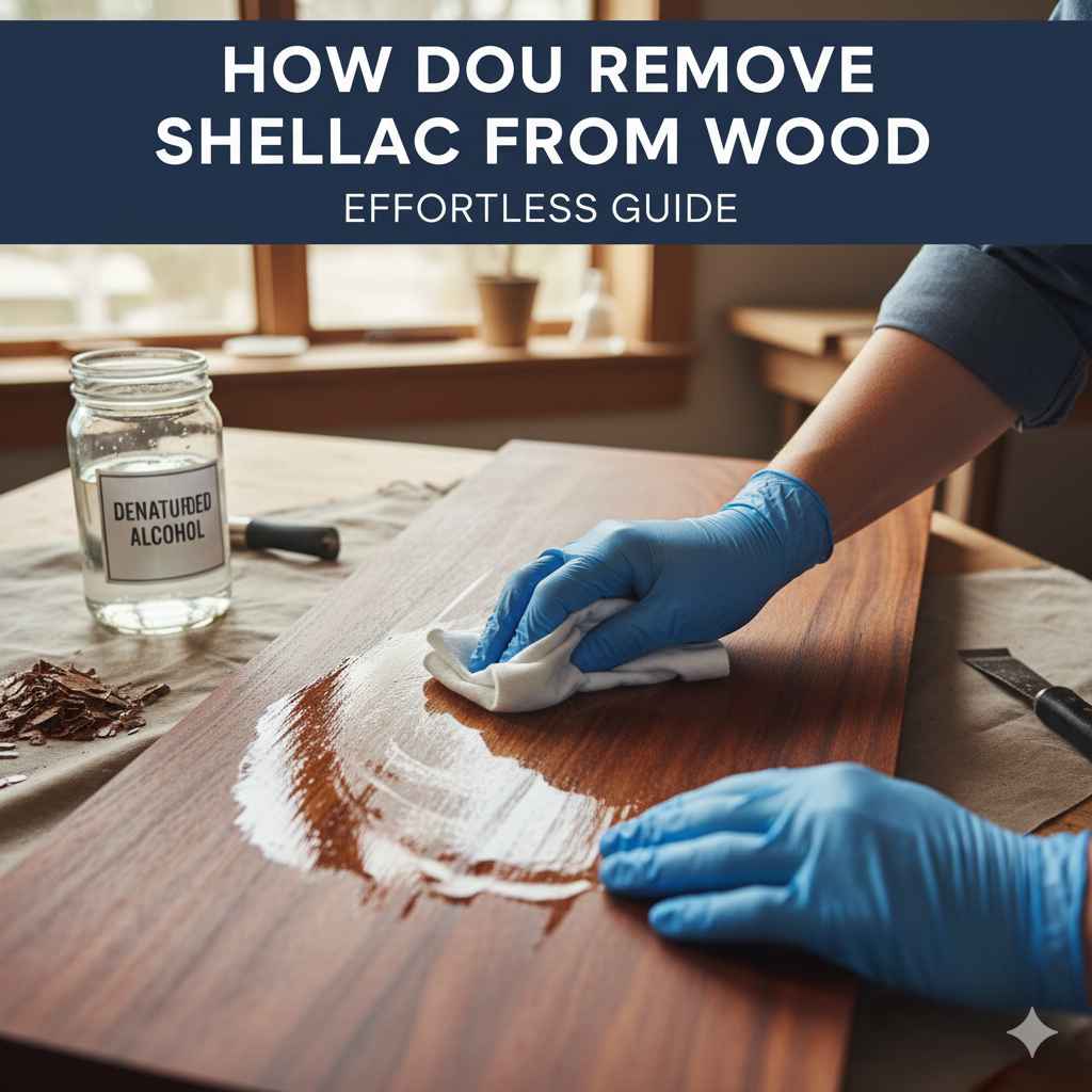 How Do You Remove Shellac From Wood