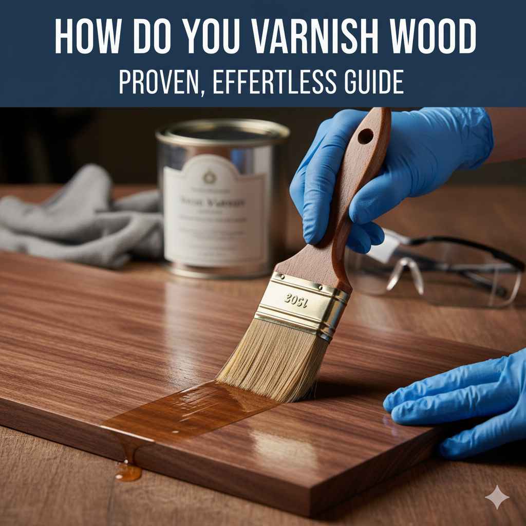 How Do You Varnish Wood