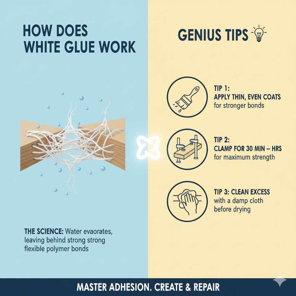 How Does White Glue Work