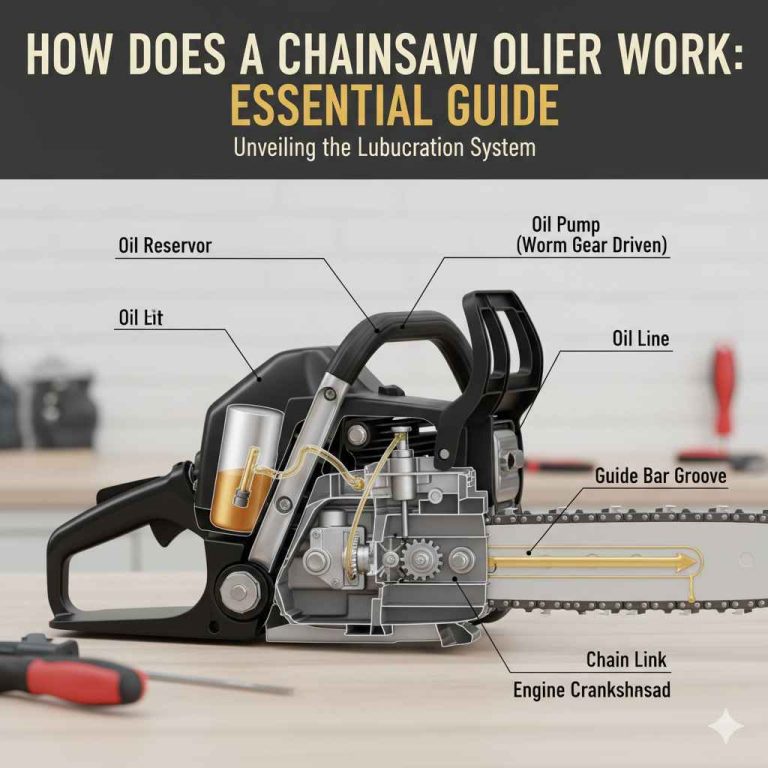 How Does a Chainsaw Oiler Work