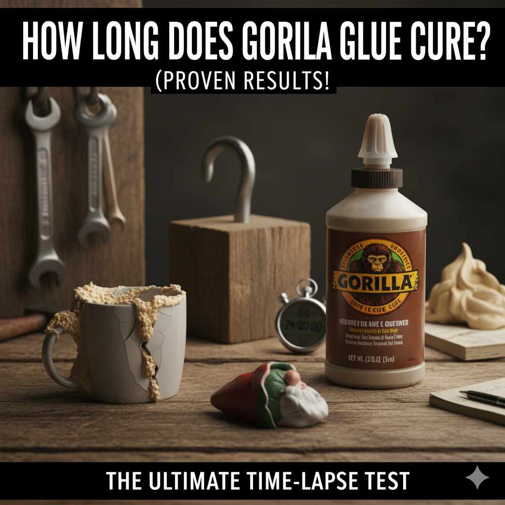 How Long Does Gorilla Glue Cure