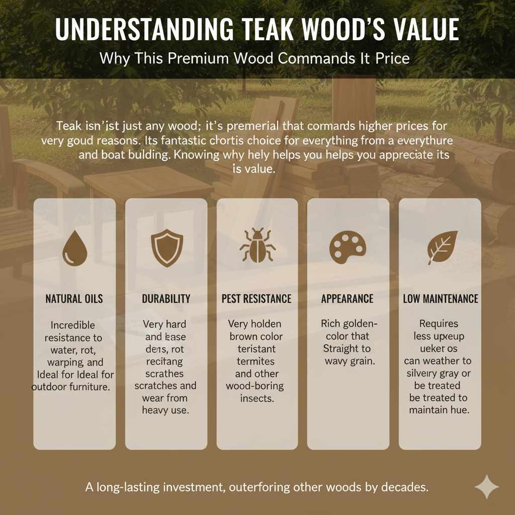 Understanding Teak Wood's Value