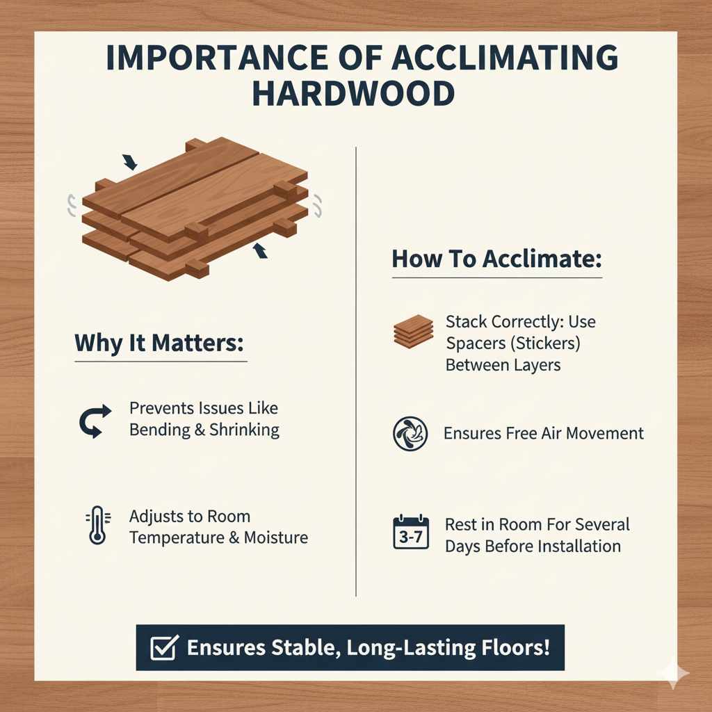 Importance Of Acclimating Hardwood