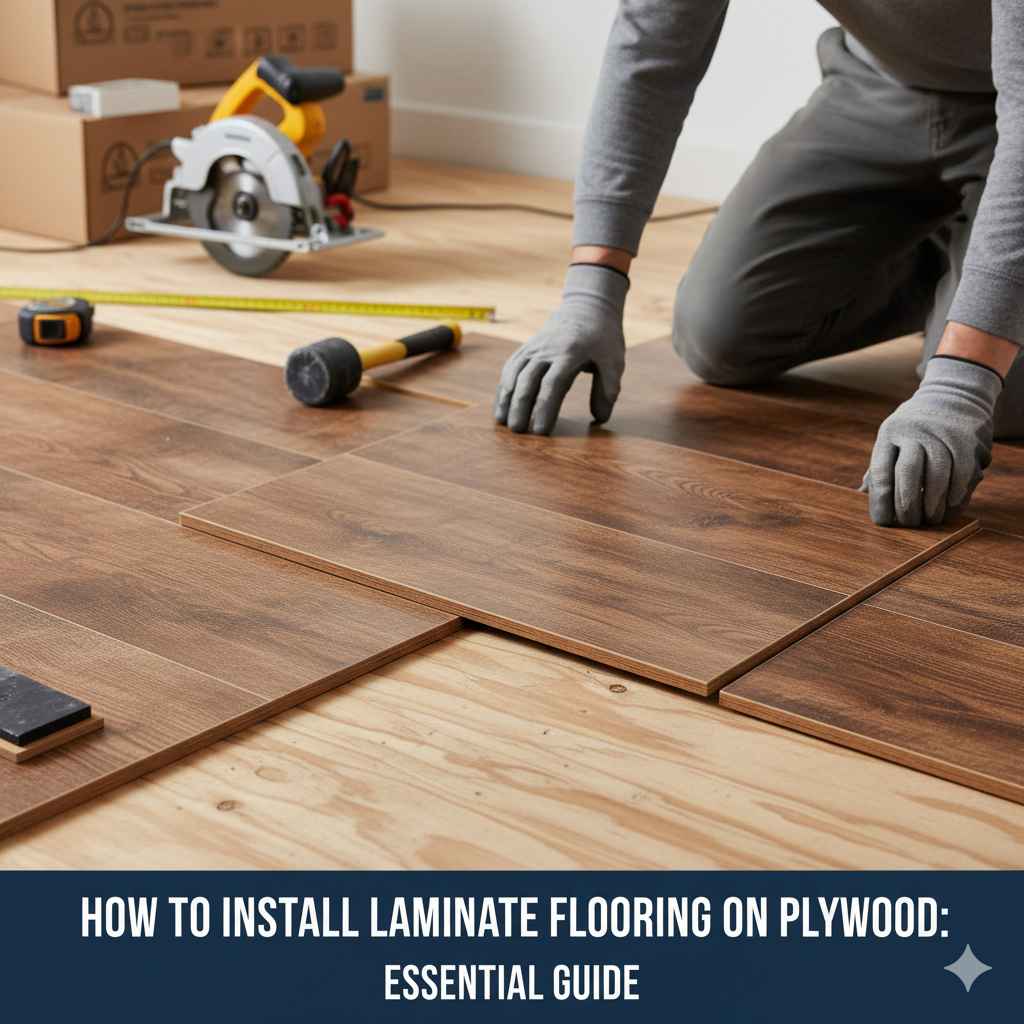How To Install Laminate Flooring On Plywood