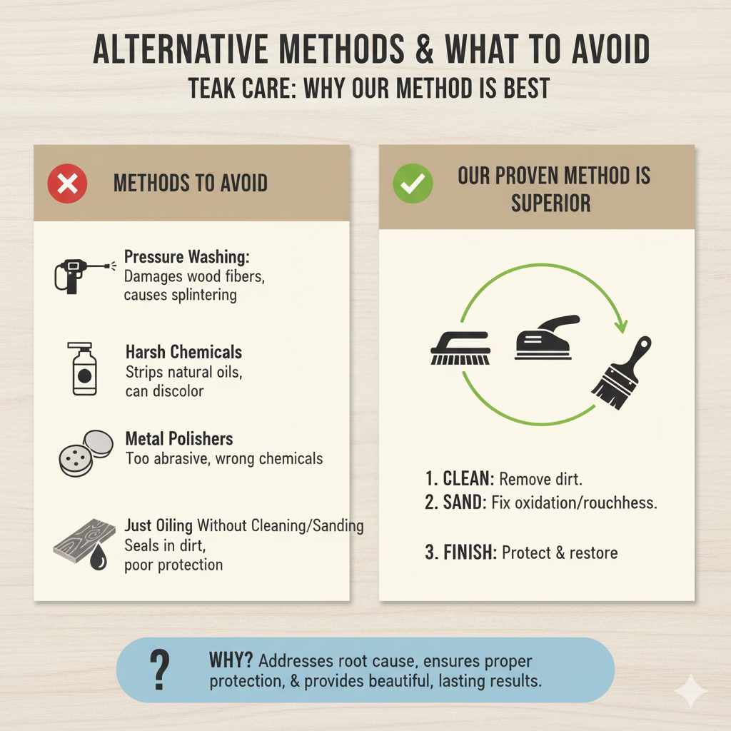 Alternative Methods & What to Avoid