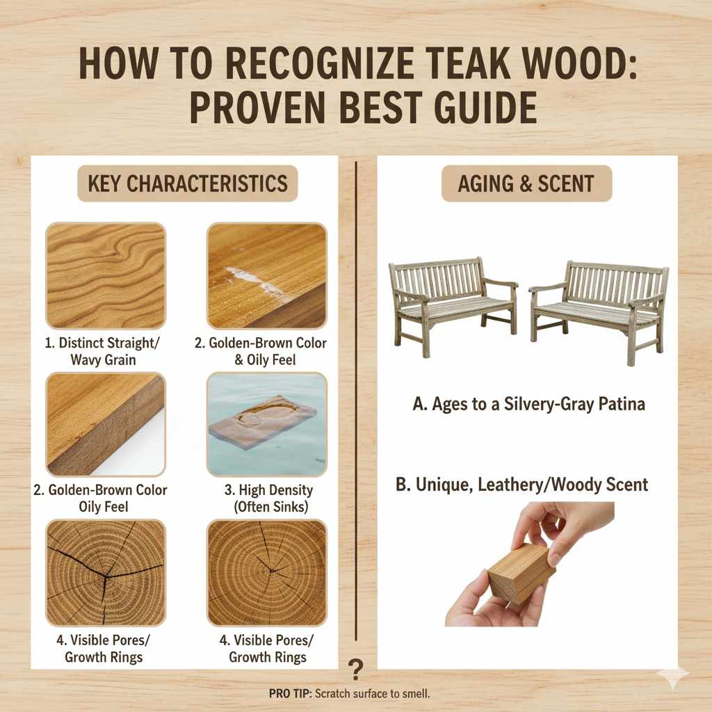 How to Recognize Teak Wood