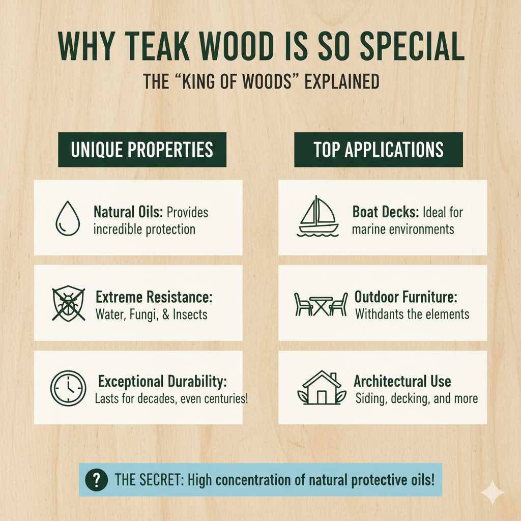 Why Teak Wood is So Special