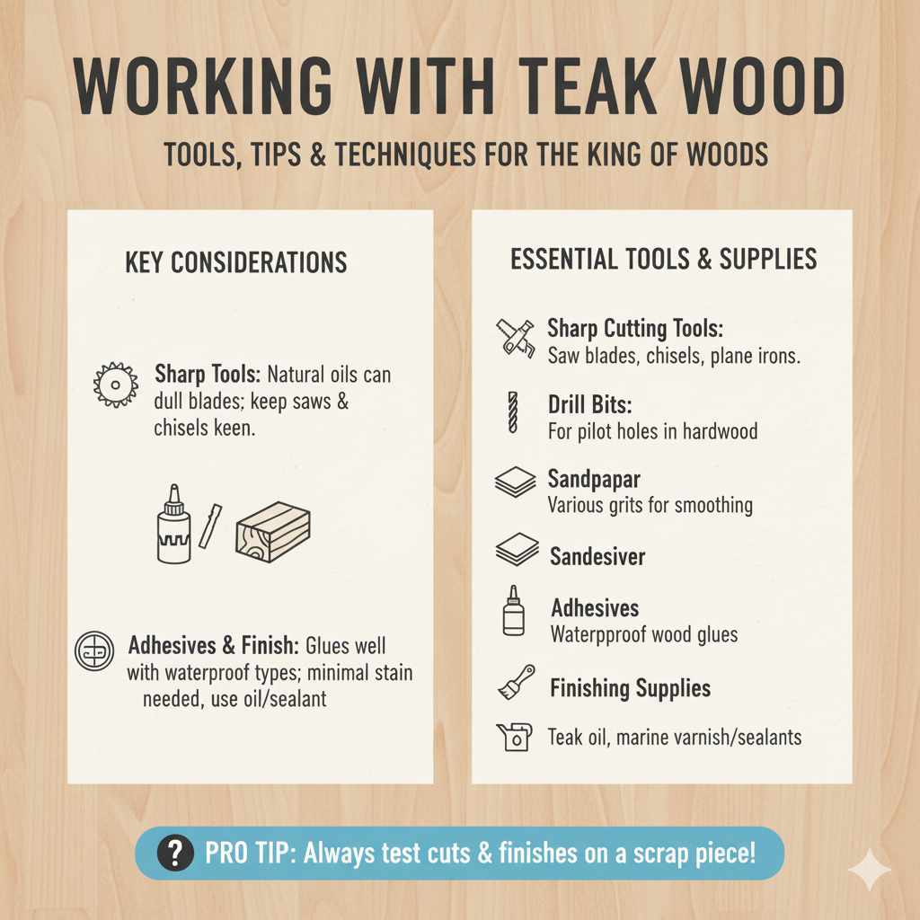 Where to Find and Use Teak Wood