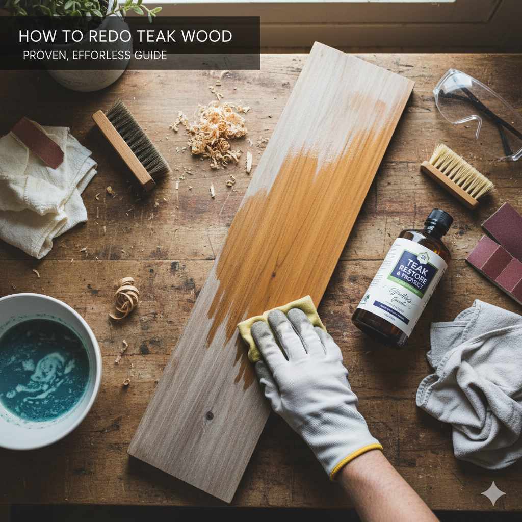 How To Redo Teak Wood