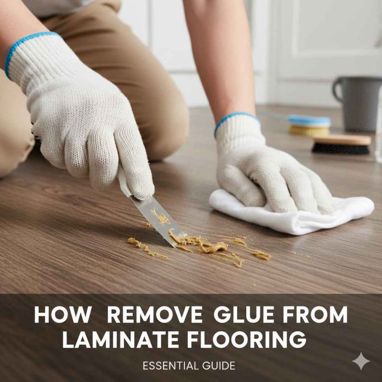 How To Remove Glue From Laminate Flooring