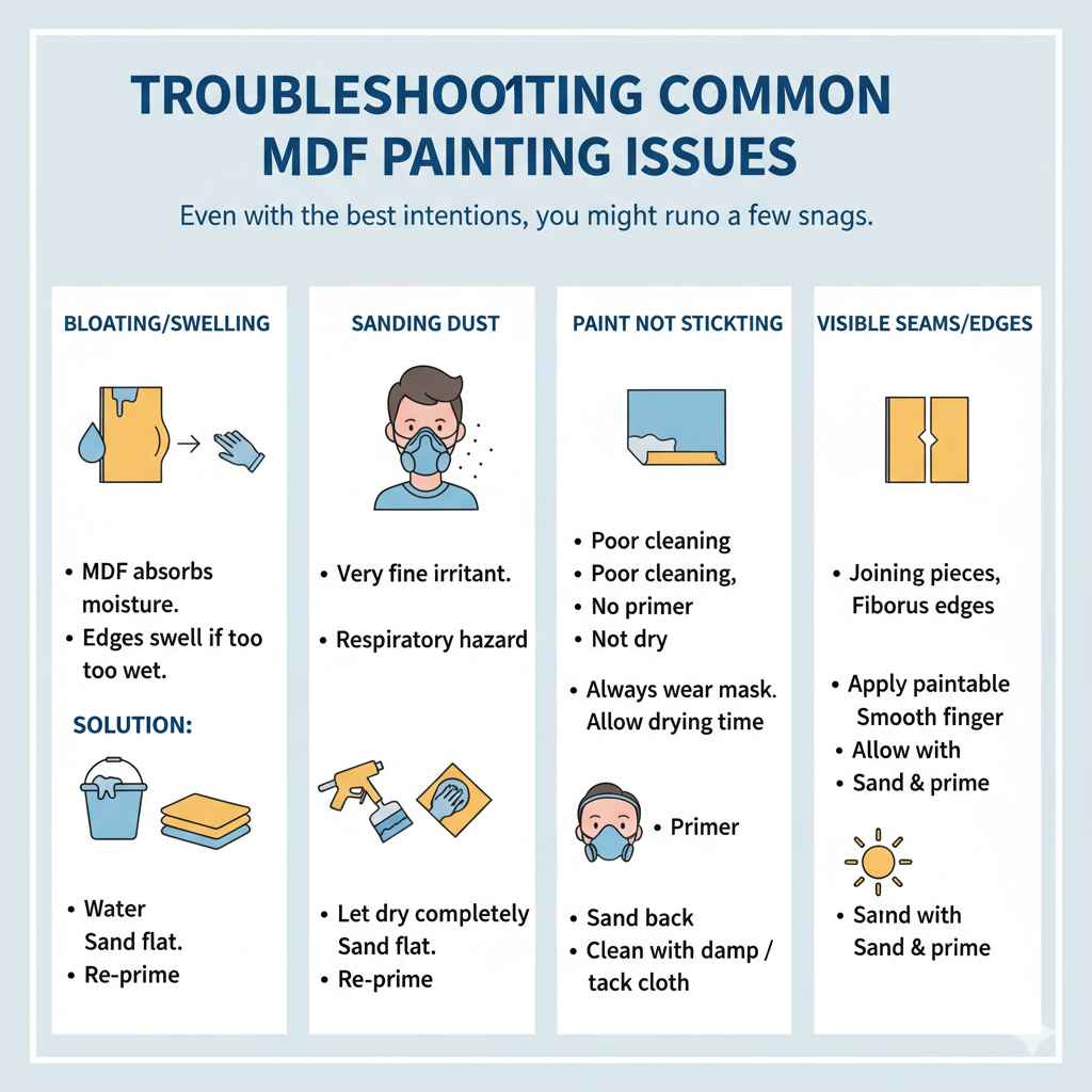 Troubleshooting Common MDF Painting Issues