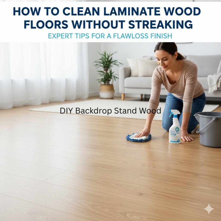 How to Clean Laminate Wood Floors Without Streaking