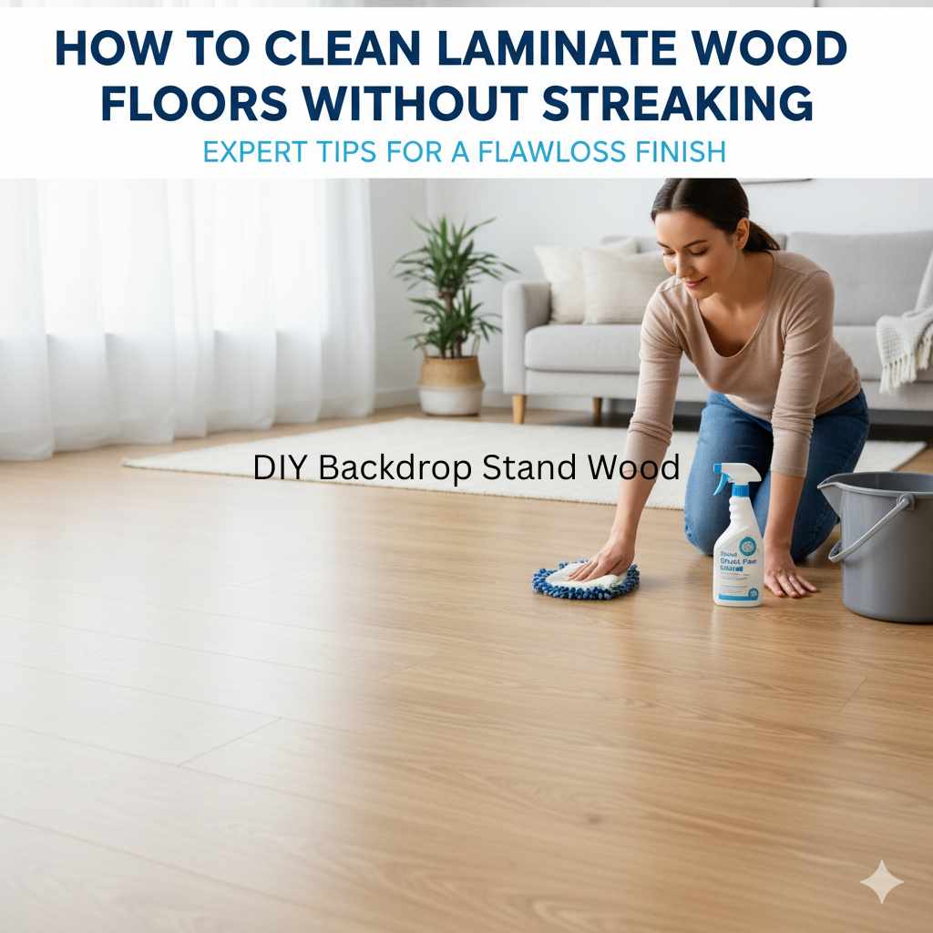 How to Clean Laminate Wood Floors Without Streaking