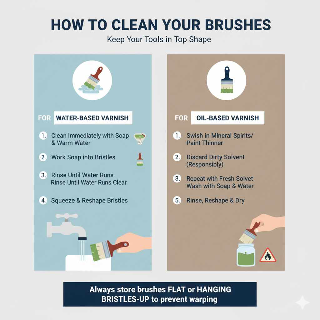 How to Clean Your Brushes