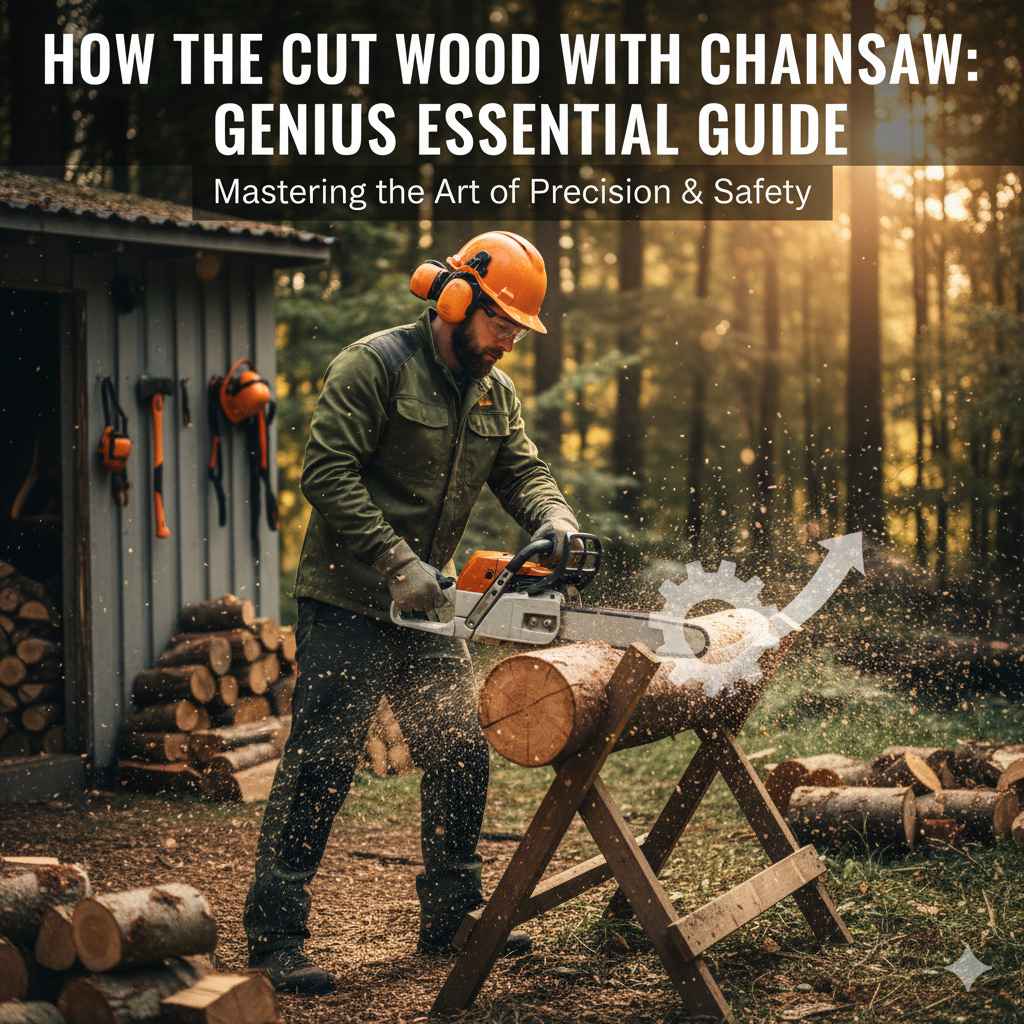 How to Cut Wood With Chainsaw