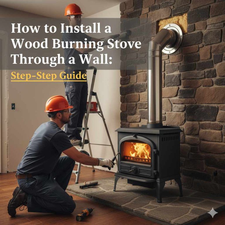 How to Install a Wood Burning Stove Through a Wall