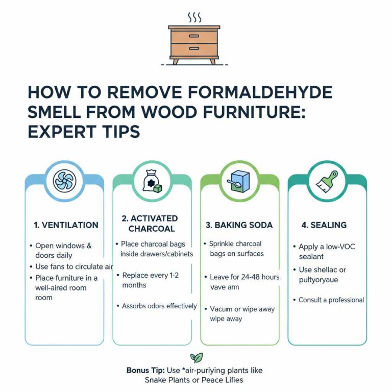 How to Remove Formaldehyde Smell from Wood Furniture