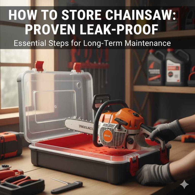 How to Store Chainsaw