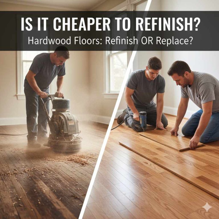 Is It Cheaper to Refinish Hardwood Floors Or Replace