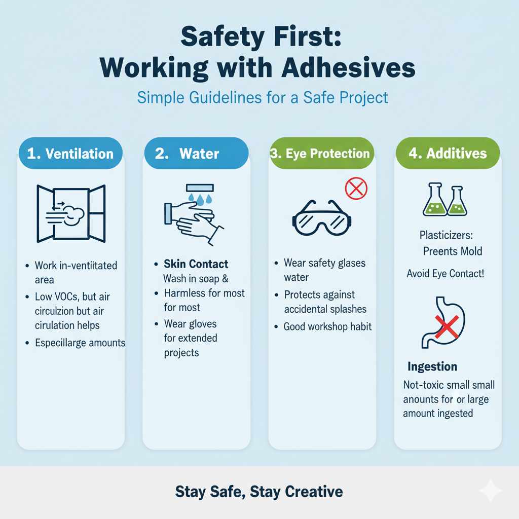 Safety First: Working with Adhesives