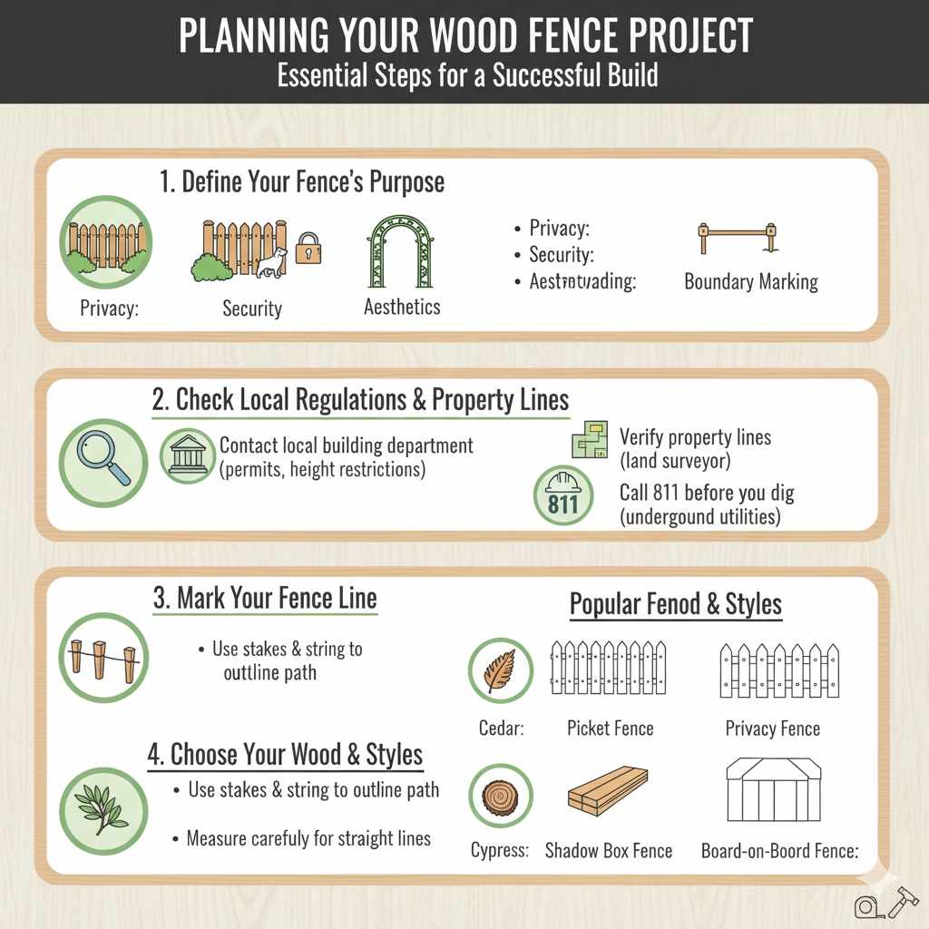 Planning Your Wood Fence Project