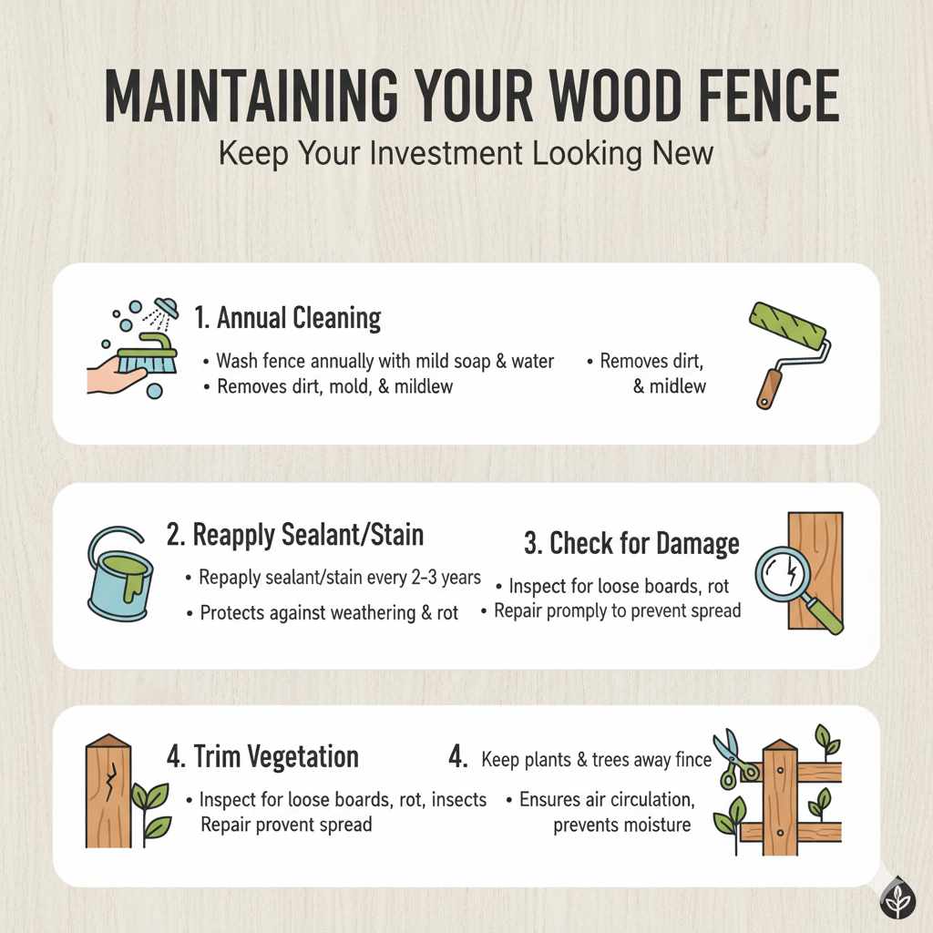 Maintaining Your Wood Fence