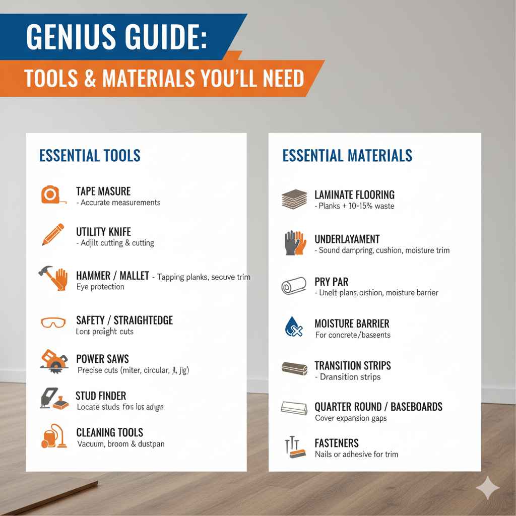 Tools and Materials You'll Need