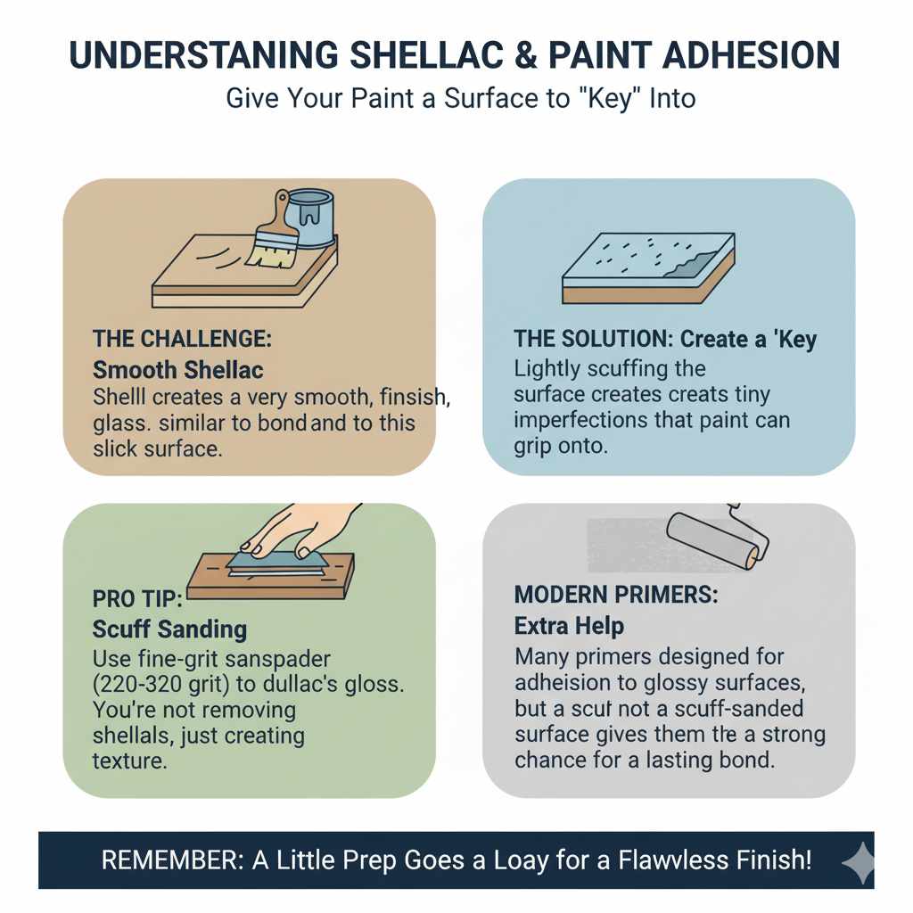 Understanding Shellac and Paint Adhesion