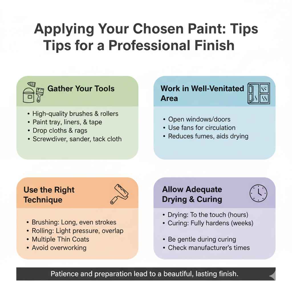 Applying Your Chosen Paint