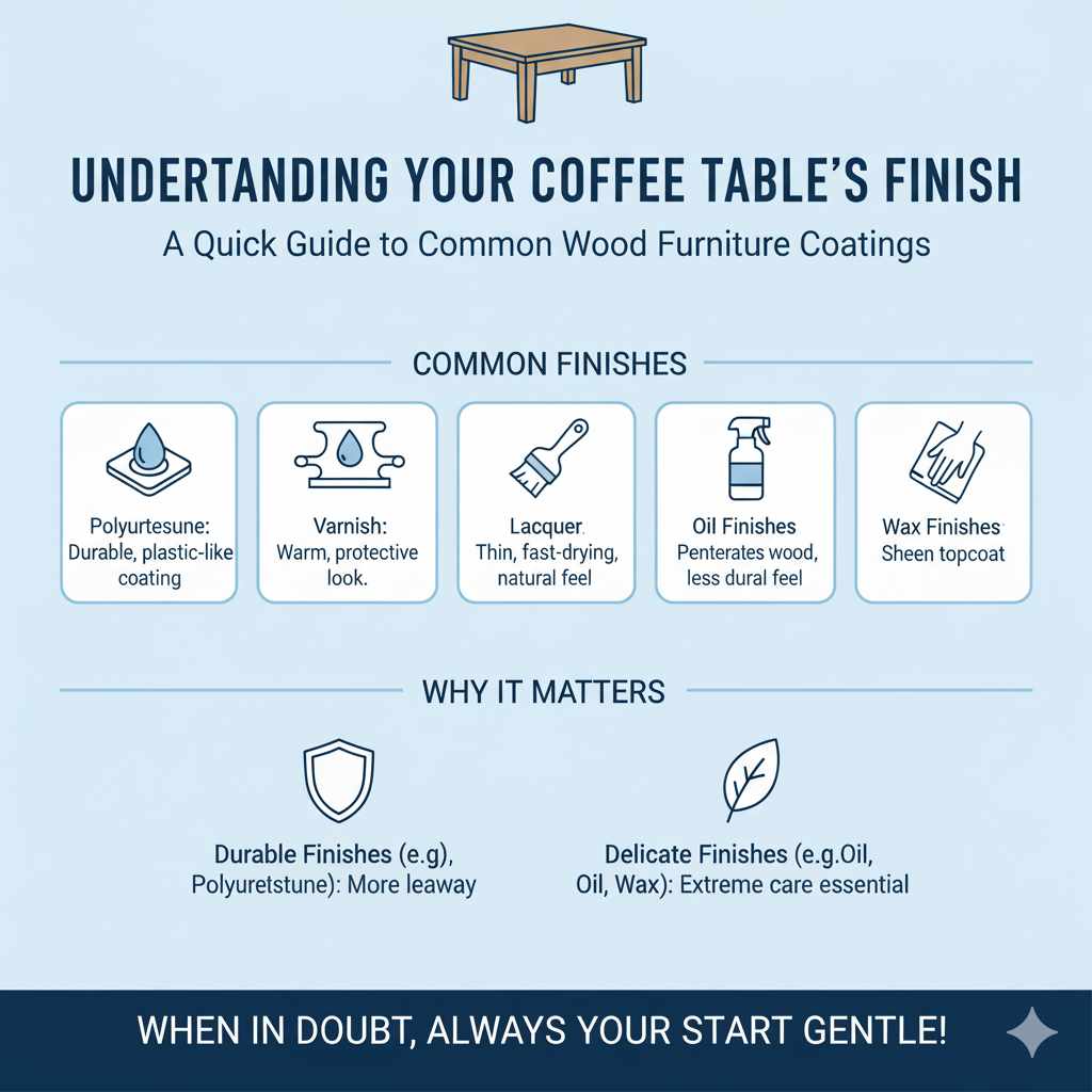 Understanding Your Coffee Table's Finish