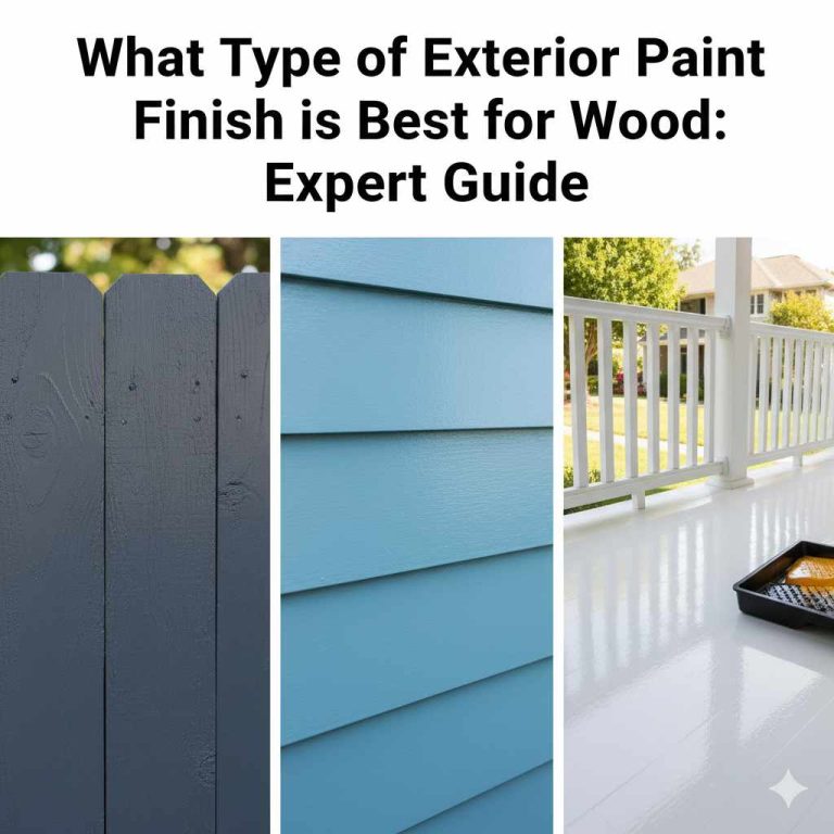 What Type of Exterior Paint Finish is Best for Wood