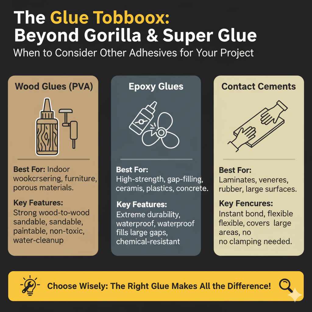 When to Consider Other Glues