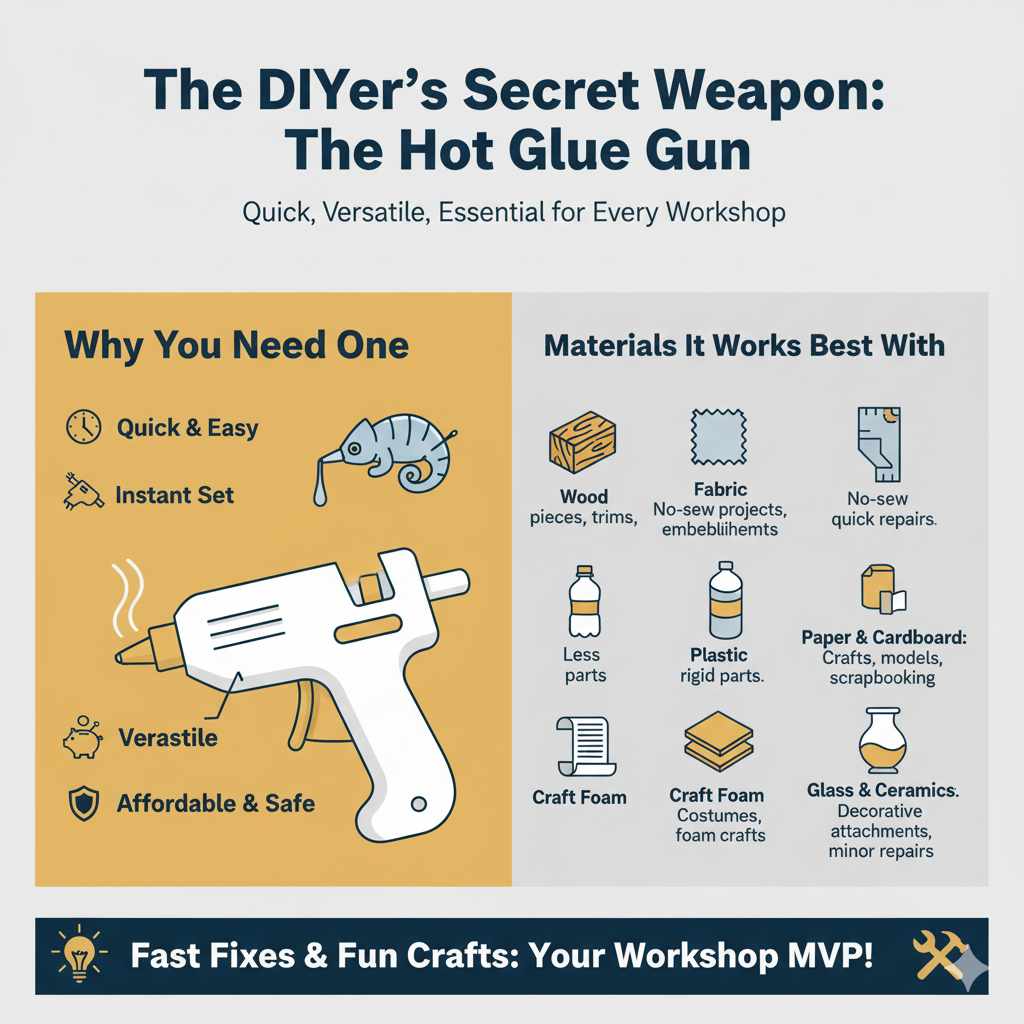 Why Every DIYer Needs a Hot Glue Gun
