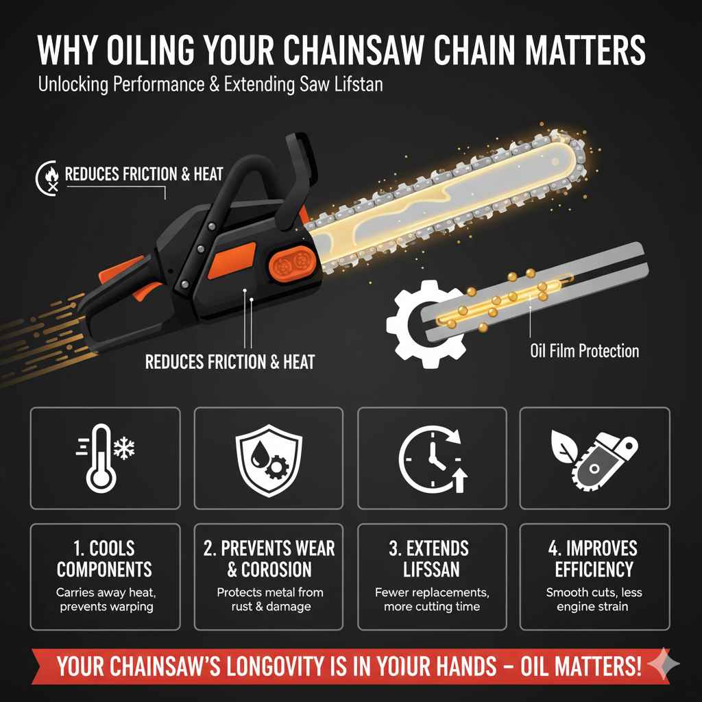 Why Oiling Your Chainsaw Chain Matters More Than You Think