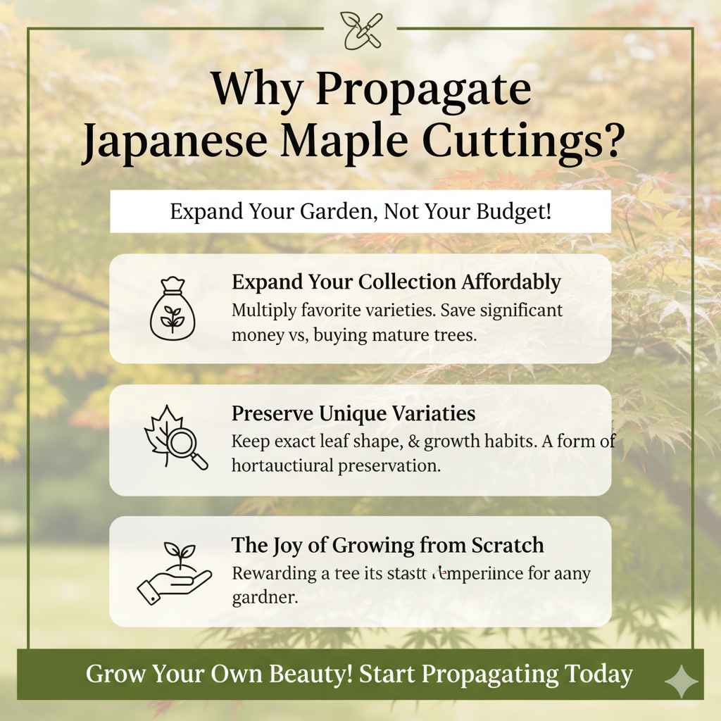 Why Propagate Japanese Maple Cuttings