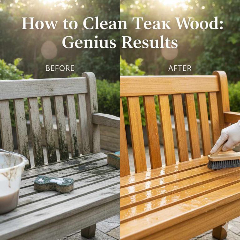 How to Clean Teak Wood