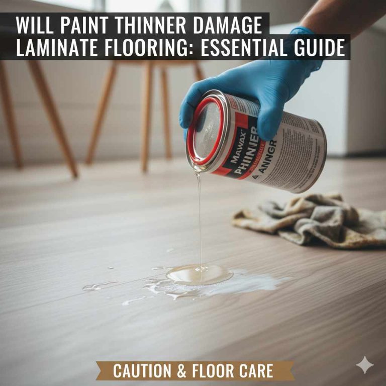 Will Paint Thinner Damage Laminate Flooring