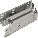 Blum Tandem Premium undermount soft-close drawer slide pair, 15 inch, 100 pound class