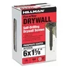 Hillman 47113 self-drilling drywall screws box, 6 x 1-5/8 inch