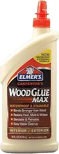 Elmer's E7310 Carpenter's Wood Glue Max, 16 oz