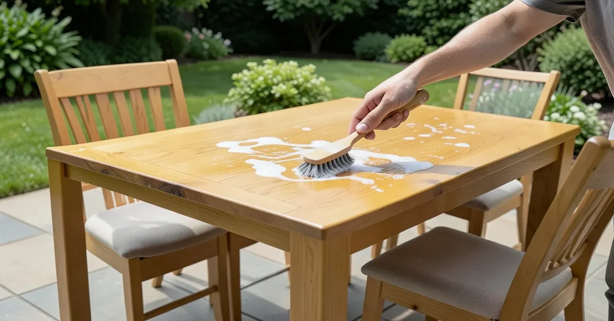 How to Clean a Teak Wood Table (and Why You Shouldn't Oil It Outdoors)