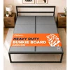 Meliusly Heavy Duty Bunkie Board queen size mattress support