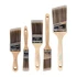 Pro Grade 5-piece paint brush set for cabinets and trim