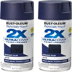 Rust-Oleum Painter's Touch 2X Ultra Cover spray paint, satin midnight blue