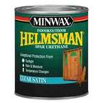 Minwax Helmsman indoor outdoor spar urethane satin quart can